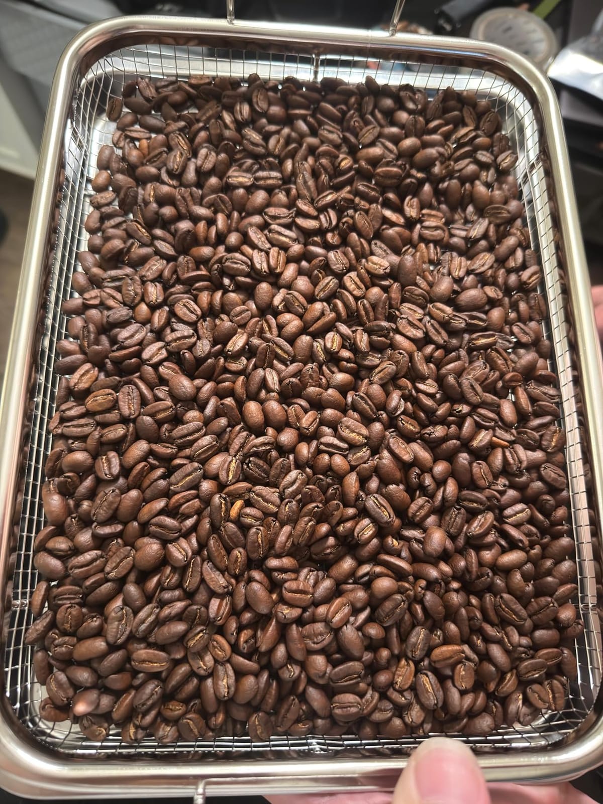 1kg Commercial Electric Coffee Roaster Machine,2lb Capacity 240V 2000W with Artisan Software & LCD Screen, Stainless Steel Hot Air Drum Roaster for Home, Shop, or Small Business, NEMA 6-15 Plug customer photo 2