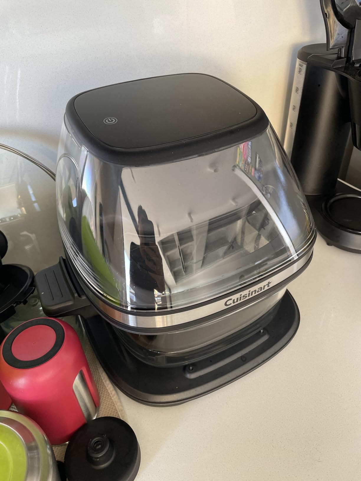 Cuisinart Air Fryer, Glass Basket & ClearView Window, 5 Functions, 4 Qt customer photo 2