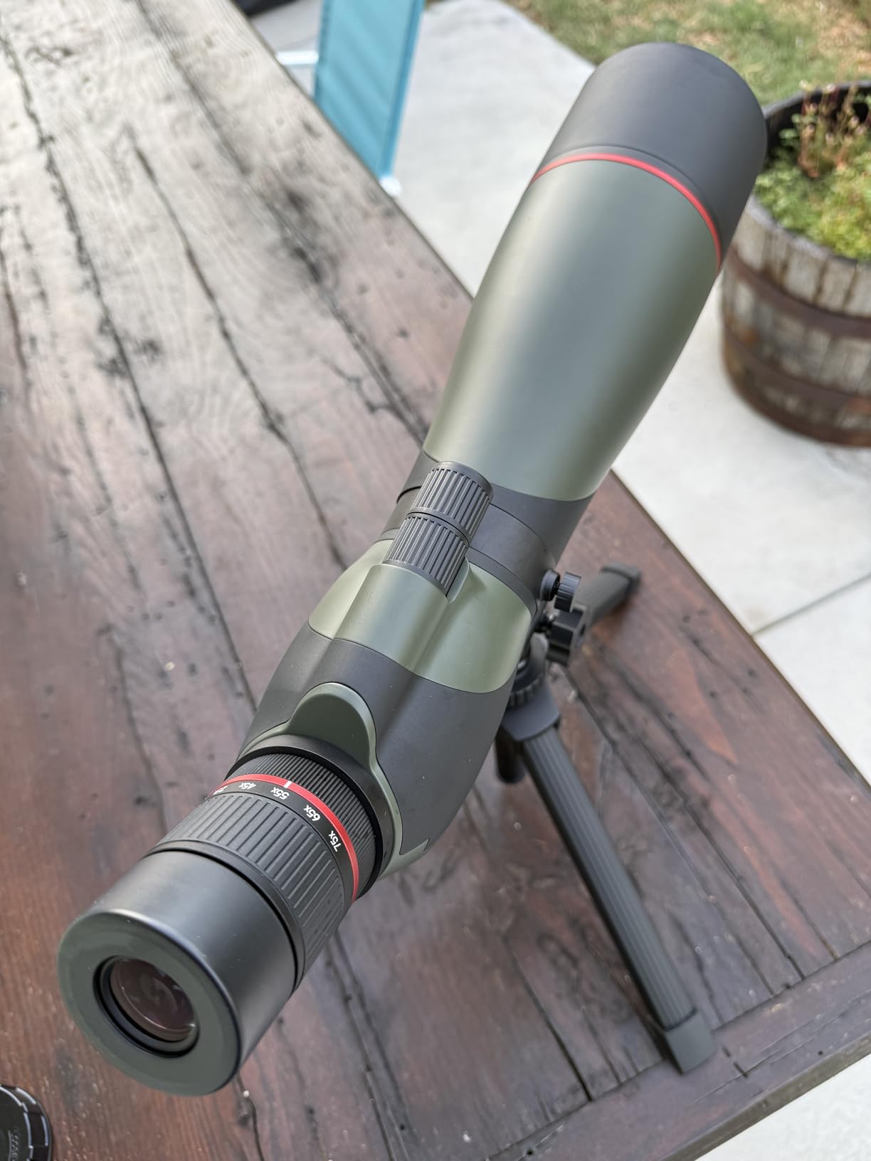 25-75x85 Spotting Scope with Heavy-Duty Tripod for Shooting FalconPro Elite customer photo 1