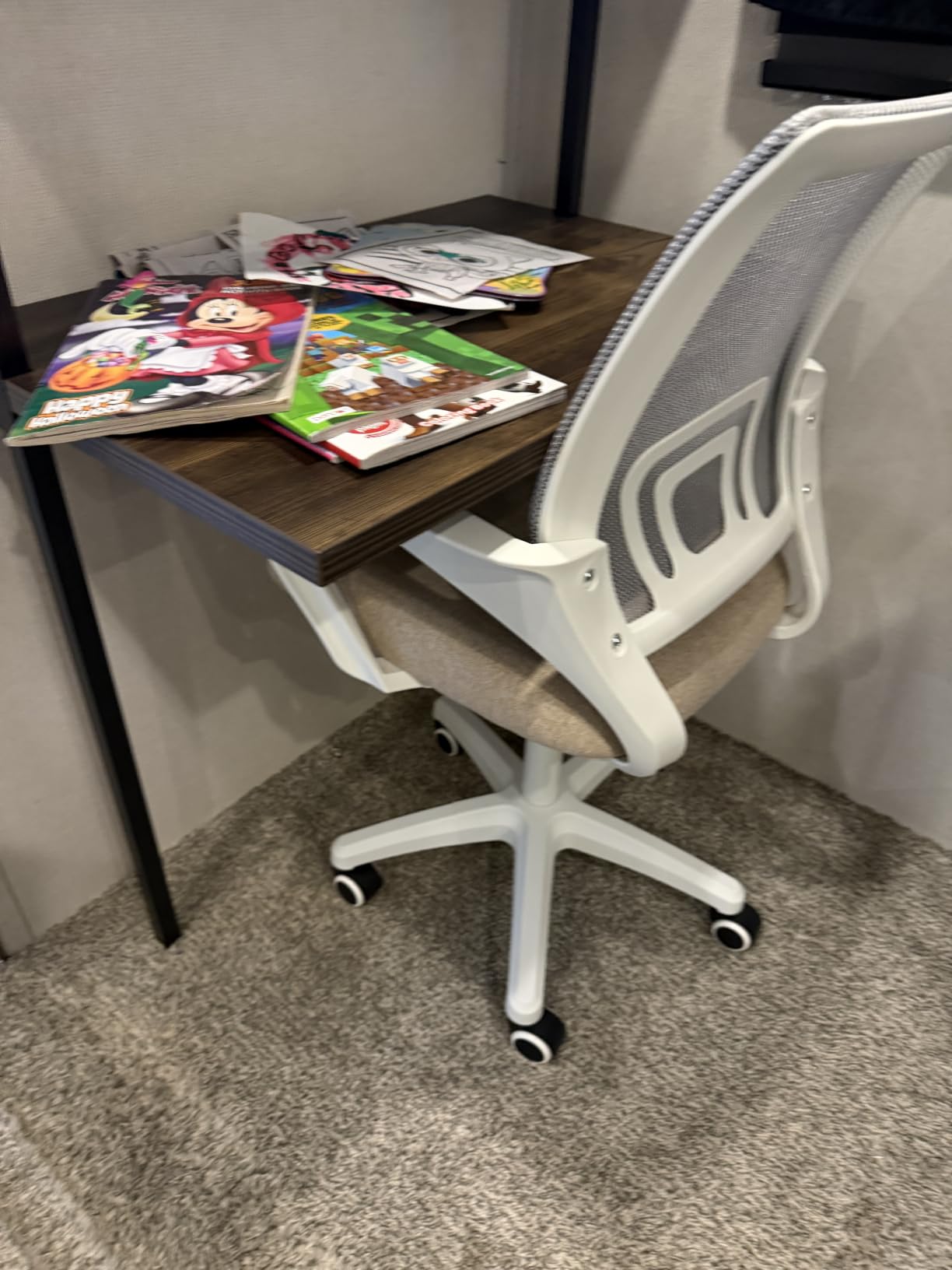 NEO CHAIR Office Computer Chair Ergonomic Mid-Back Mesh Desk Chair, Black customer photo 1
