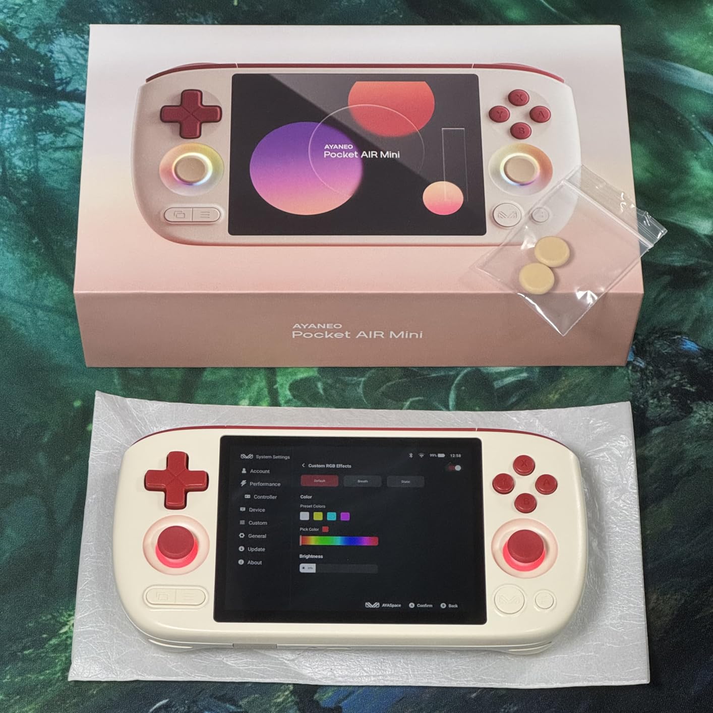 AYANEO Pocket Air Mini, Mini Retro Gaming Handheld, 4.2