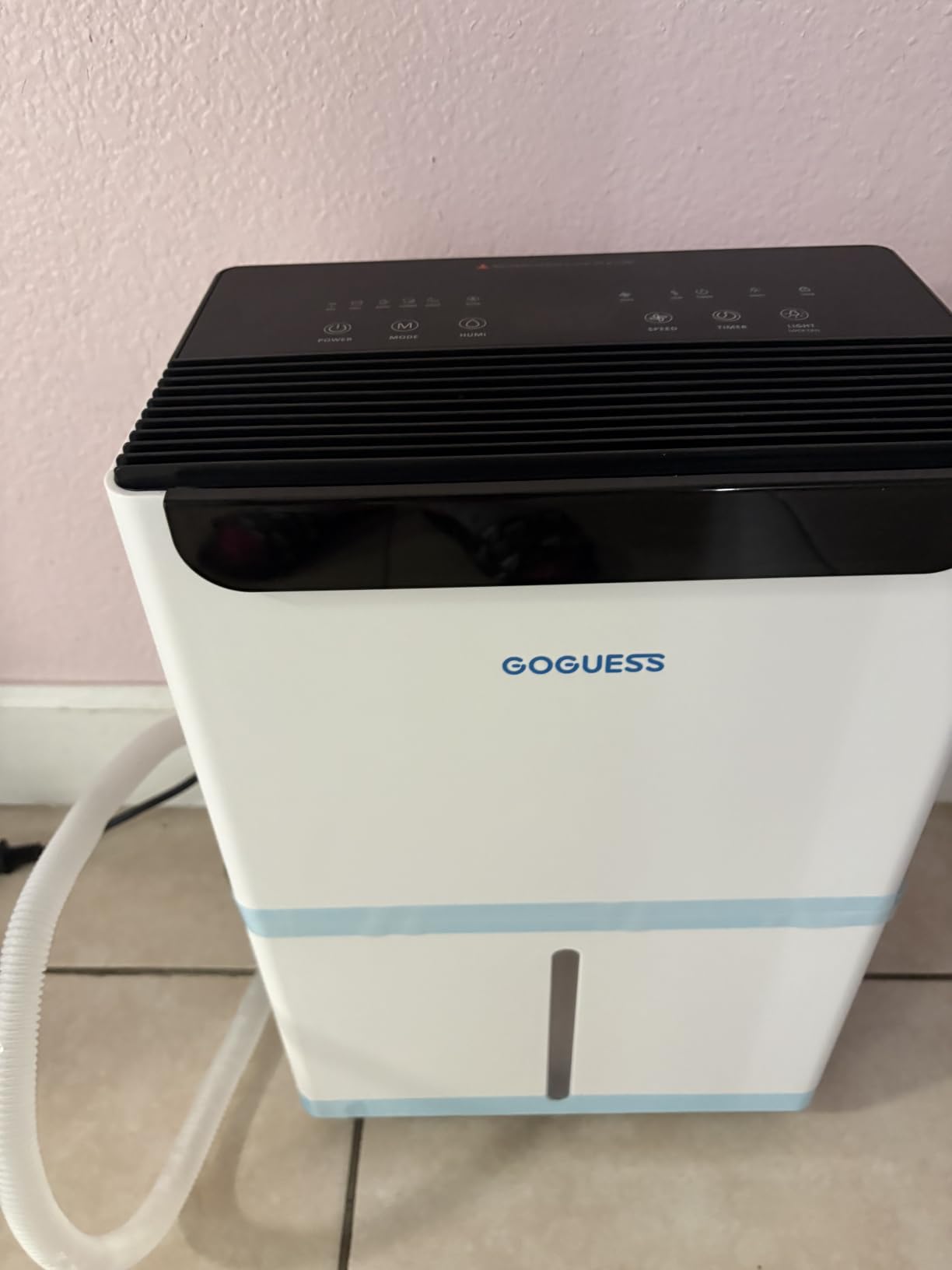 1600 Sq.Ft Compressor Dehumidifier for Basement, Max 21 Pint/Day | Dehumidifier with Drain Hose for Home RV Garage Large Room, Timer Humidity Control customer photo 1