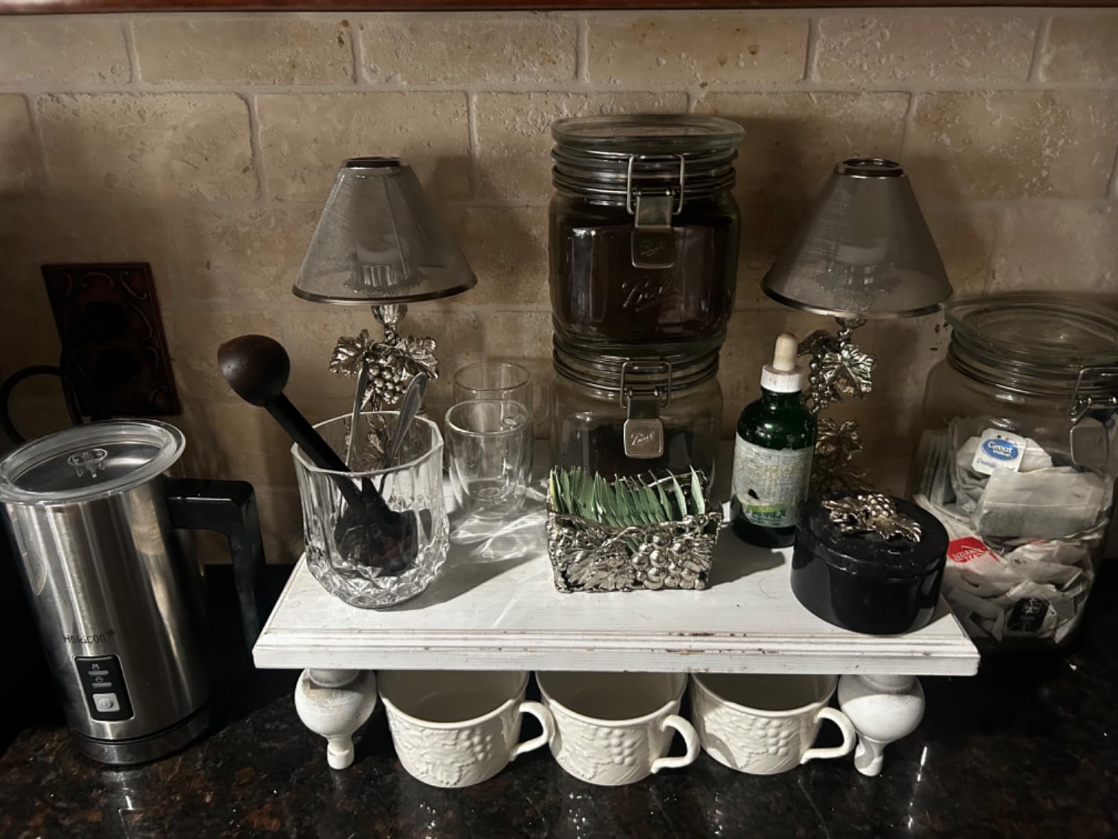 AMZCHEF 20 Bar Home Espresso Coffee Machine, LED Touchscreen, Built-in Milk Frother, Self-Cleaning Function customer photo 2
