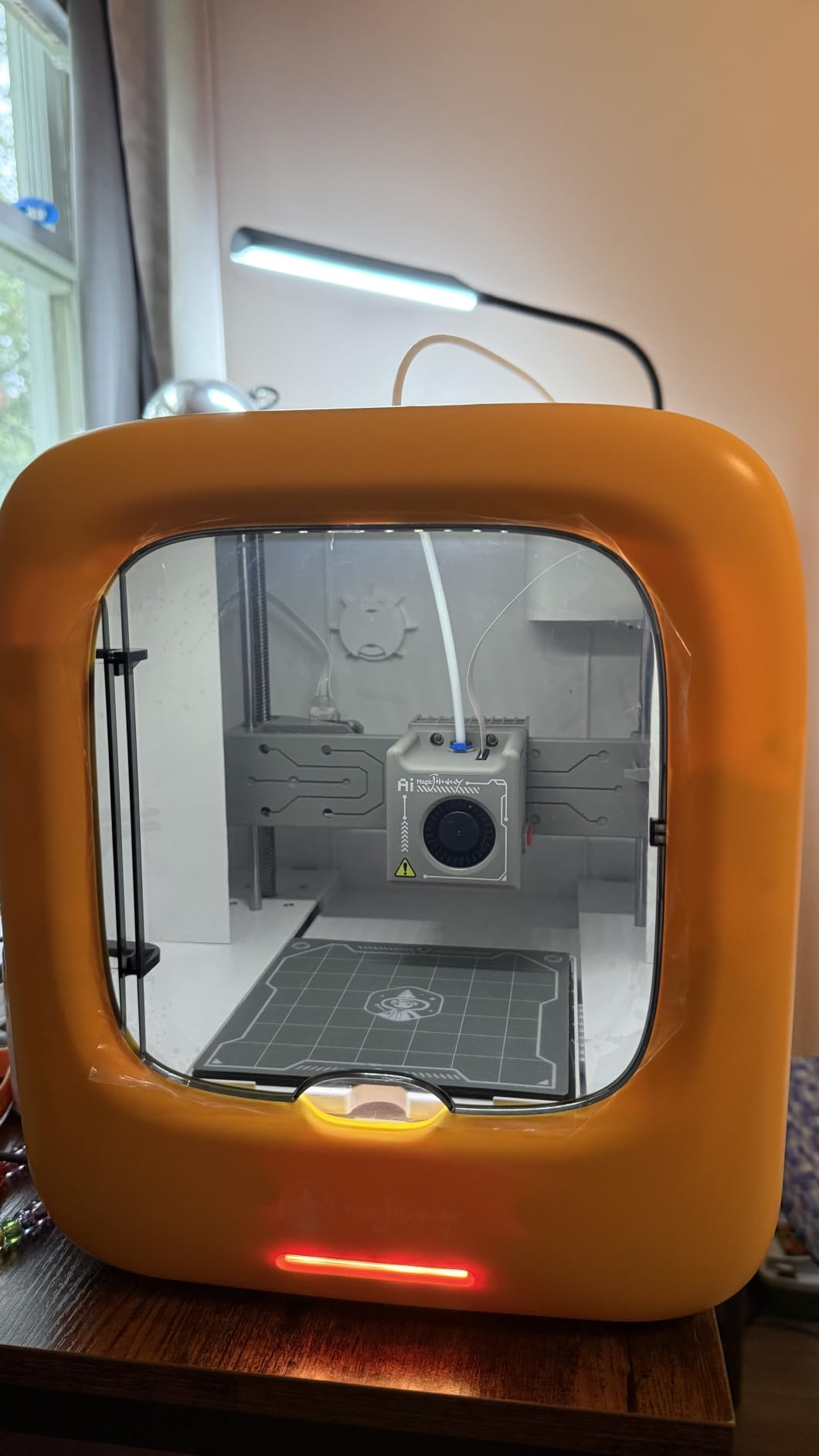 3D Printer for Kids, AI-Powered, Fully Assembled, STEM Gift | Safe Enclosed Design, 8,000+ Toy Models, 400mm/s Speed, Auto Leveling, Built-in Camera, For Boys & Girls, Home & School Use customer photo 2