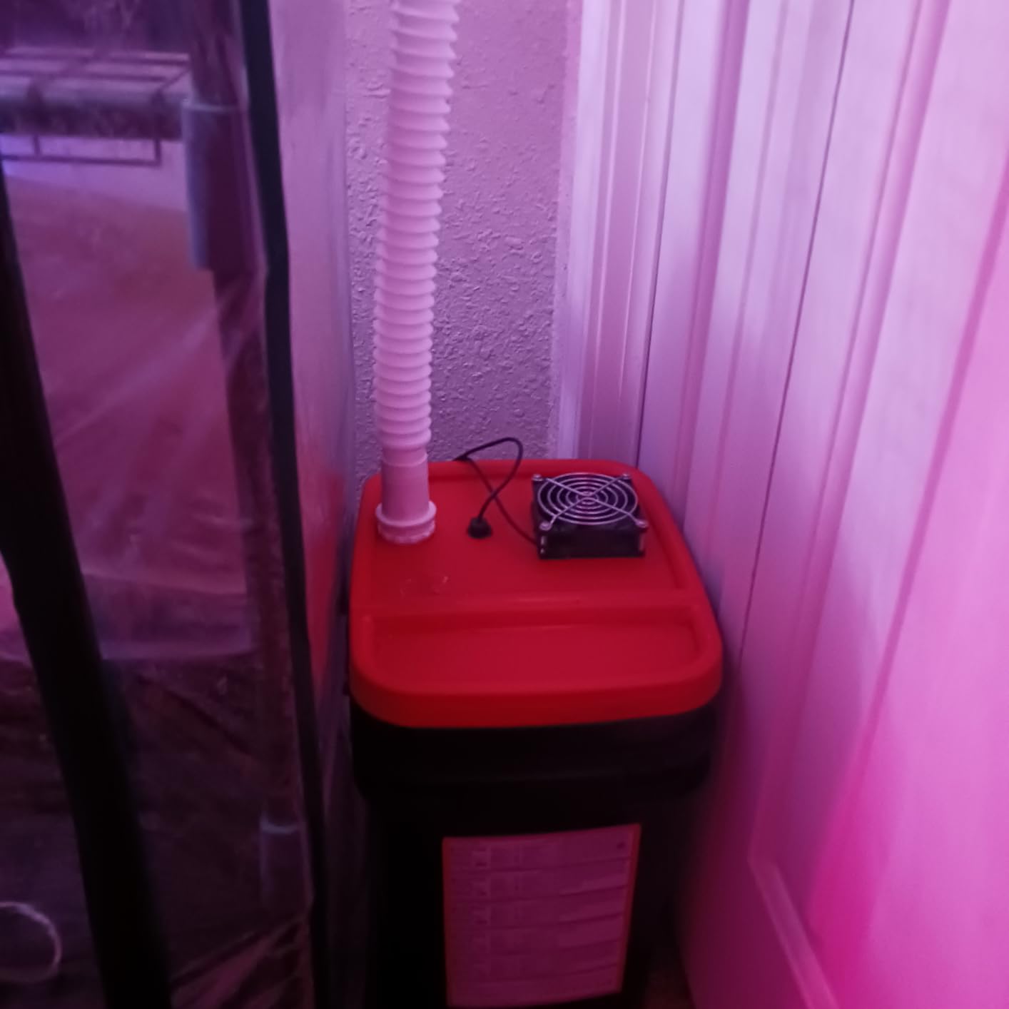 19L Large DIY Humidifier Kit for Plants & Mushrooms (1-Fogger, Normal Mist) customer photo 1