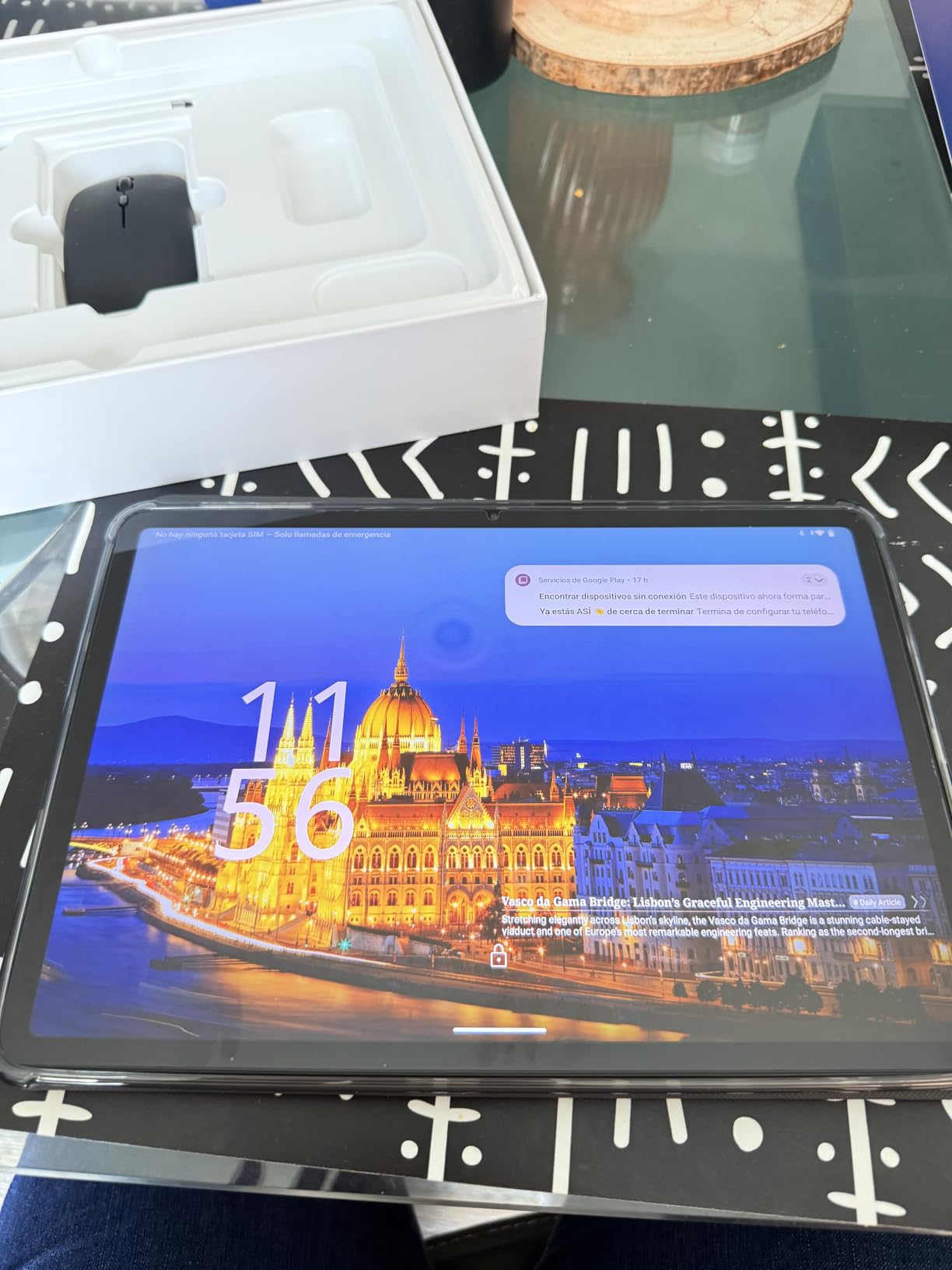 2026 Upgraded 12.2 inch Tablet, Android 16 Tablet with Keyboard, 2.5K QHD Display for High-Res Gaming/Art/Productivity, Up to 48GB+256GB+2TB TF,Octa-Core/10000mAh/Widevine L1/GMS/GPS/4-year Warranty customer photo 2