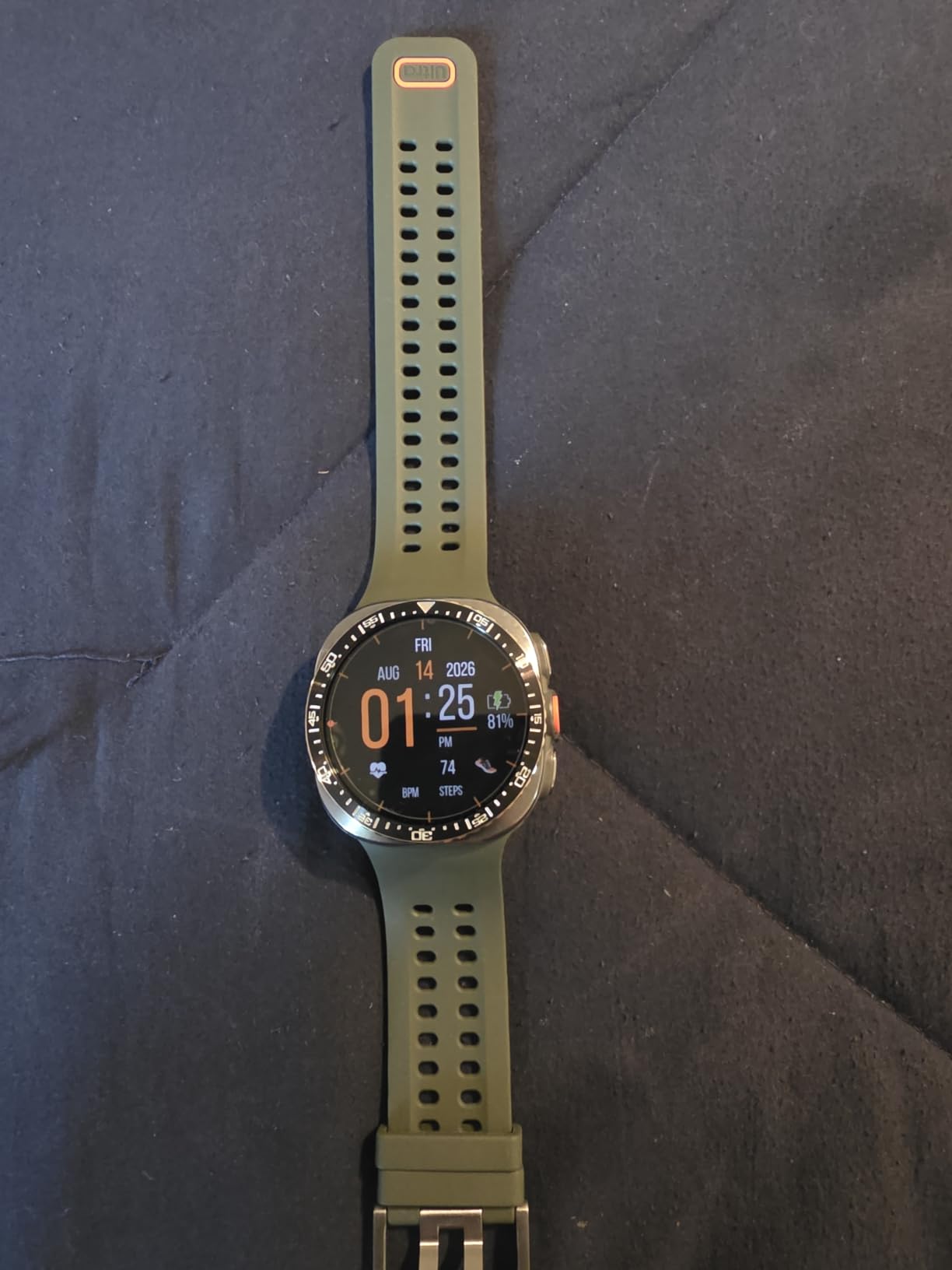 Samsung Galaxy Watch Ultra2, Titanium Gray, 47mm LTE Smartwatch customer photo 1
