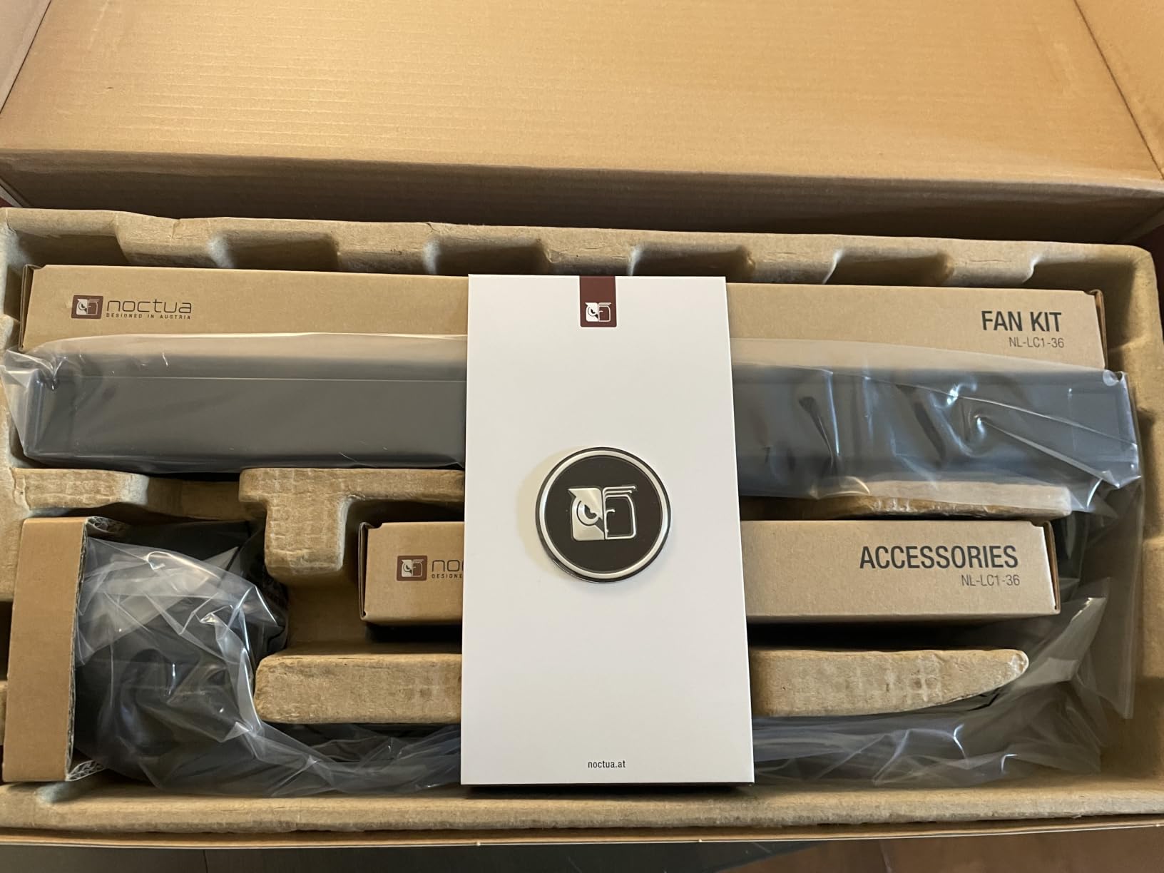 Noctua NL-LC1-36, High-Performance 360mm AIO CPU Cooler, Industry-Leading Quiet Cooling, 30mm Slim Radiator, Pump Noise Absorber, for Intel & AMD, 3x 120mm Fans customer photo 1