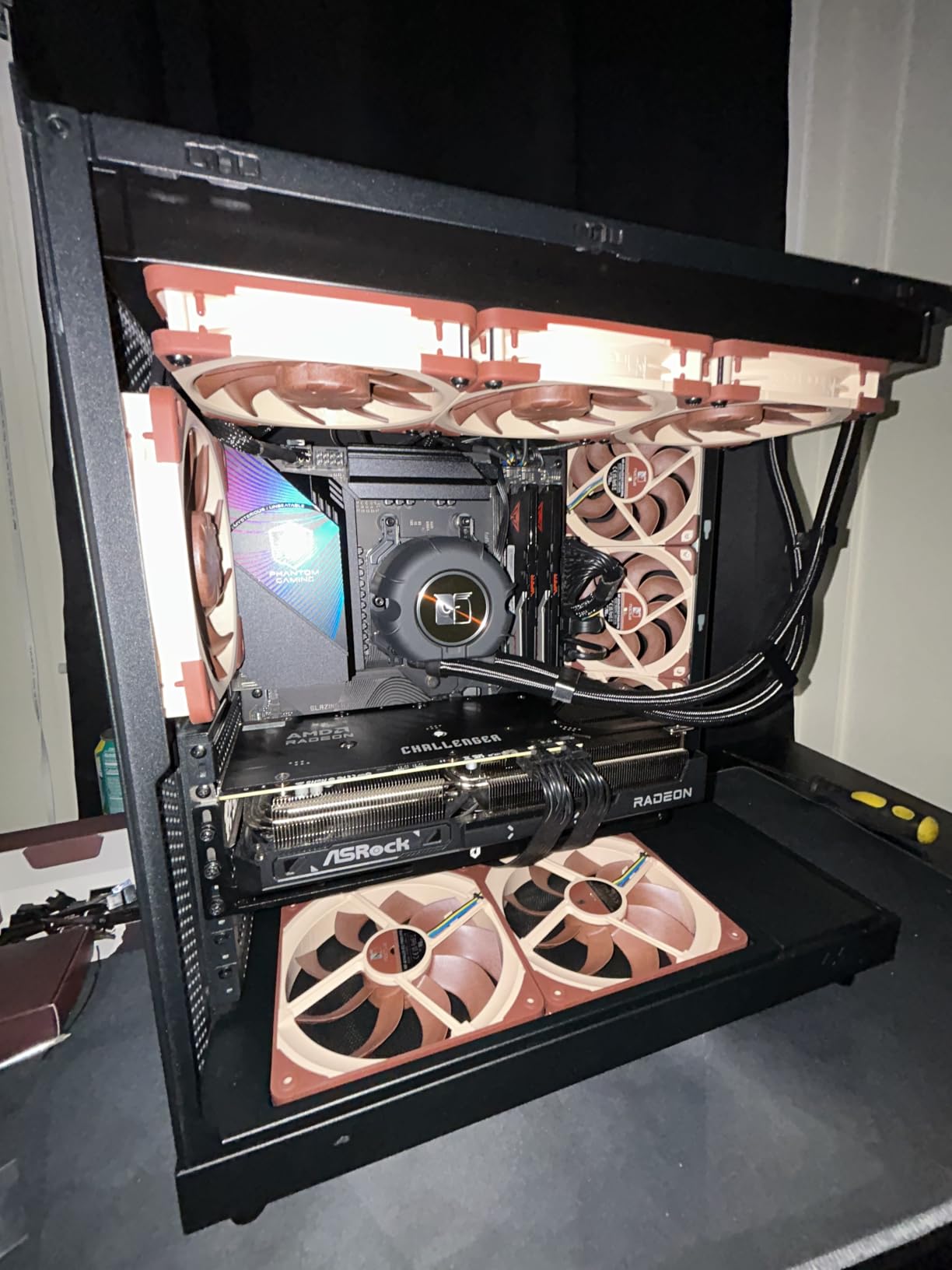 Noctua NL-LC1-36, High-Performance 360mm AIO CPU Cooler, Industry-Leading Quiet Cooling, 30mm Slim Radiator, Pump Noise Absorber, for Intel & AMD, 3x 120mm Fans customer photo 2