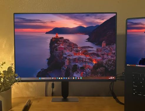 LG 34 Inch UltraWide Curved Monitor, WQHD (3440 x 1440), 144Hz, AMD FreeSync Premium, HDR10, 99% sRGB, Dual Controller (KVM Switch), USB Type-C, HDMI, DisplayPort, Height/Tilt Adjustable Stand, Black customer photo 1