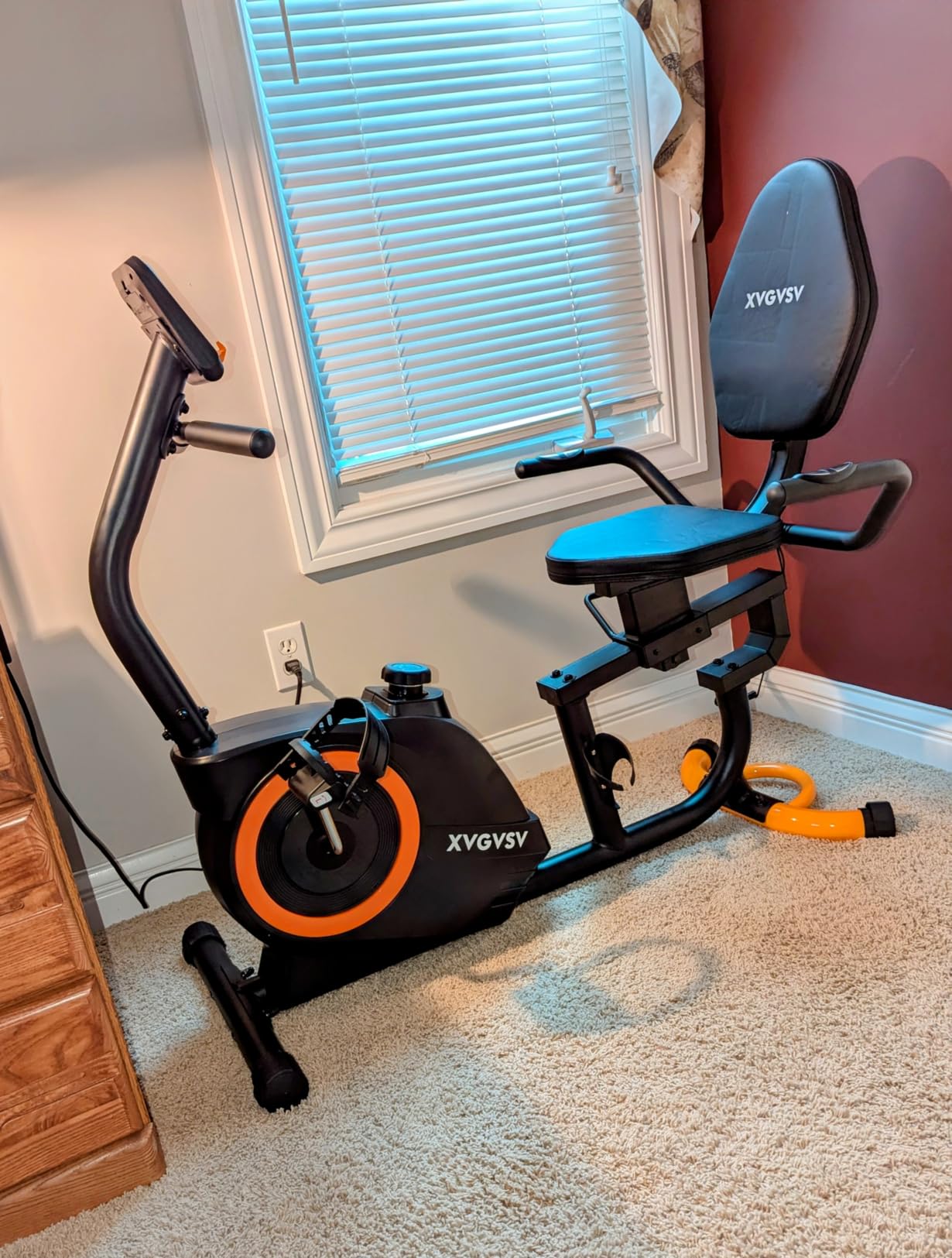 Recumbent Exercise Bike for Home, Recumbent Stationary Bikes for Seniors customer photo 1