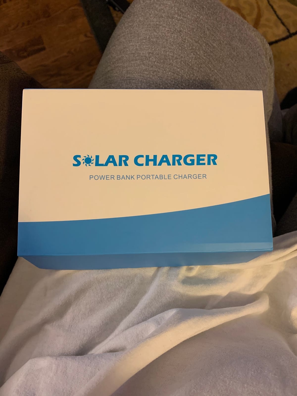FEELLE Solar Power Bank 50000mAh Magnetic Portable Charger with Hand Crank customer photo 1