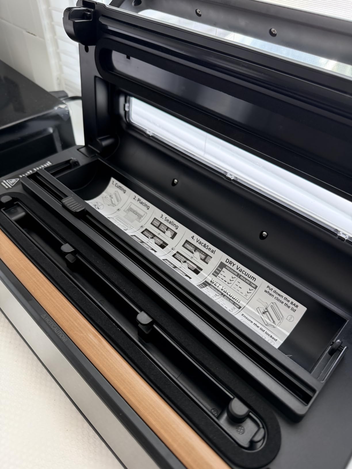 AAOBOSI 95KPa 9-in-1 Wet/Dry Vacuum Sealer, 8X Freshness customer photo 1