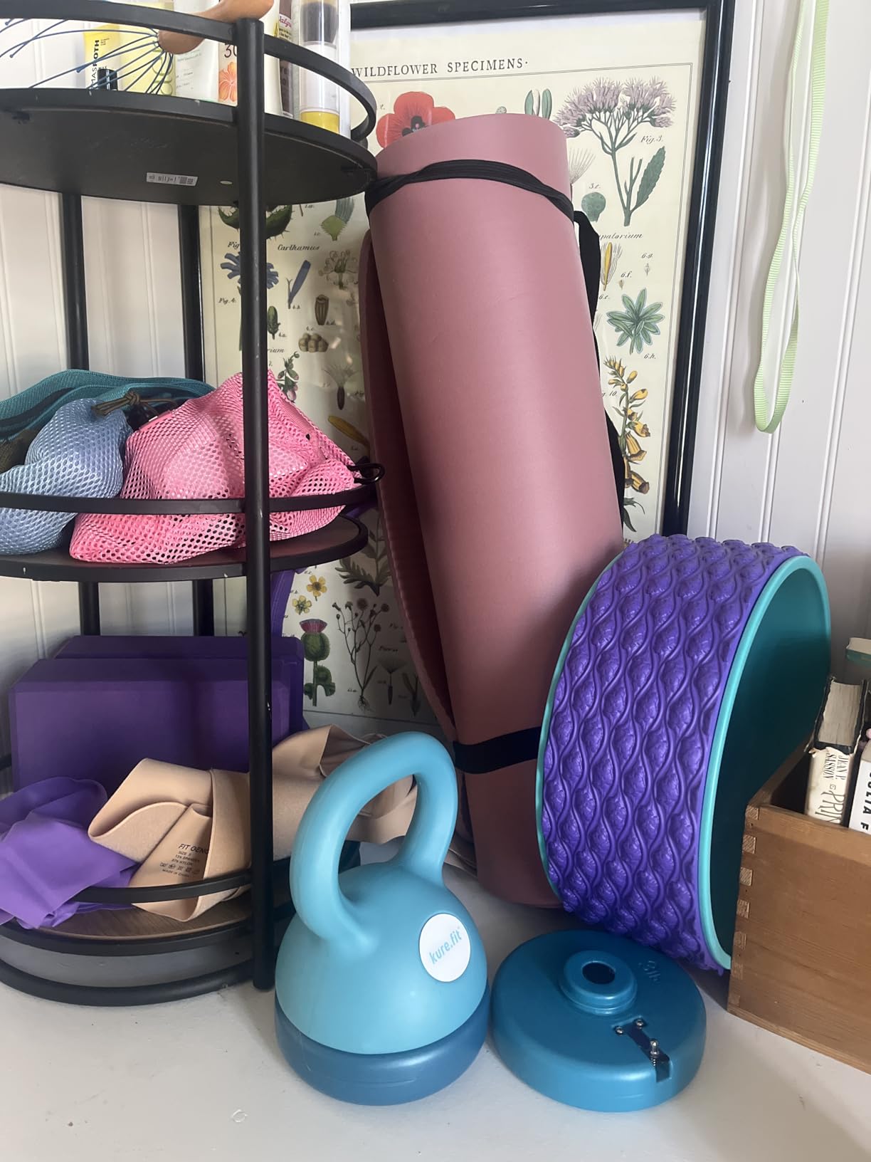 Adjustable Kettlebell for Women | 5LB, 8LB, 12LB | Home Strength Training customer photo 1