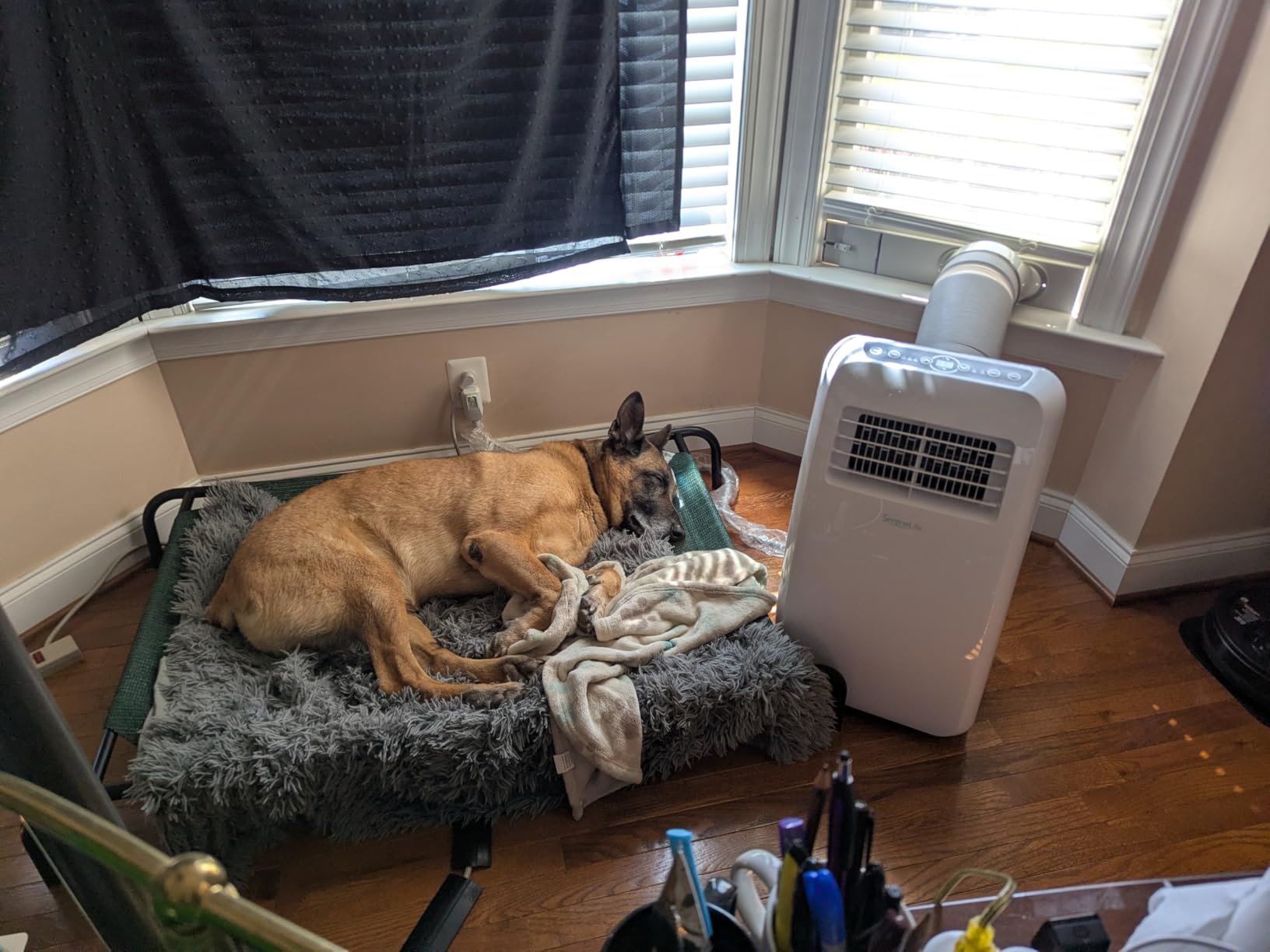 SereneLife 10,000 BTU Portable Air Conditioner with Dehumidifier & Fan | Portable AC Unit with WiFi for Wide Area Climate Control | Compact Standing Air Conditioner with Window Kit customer photo 2