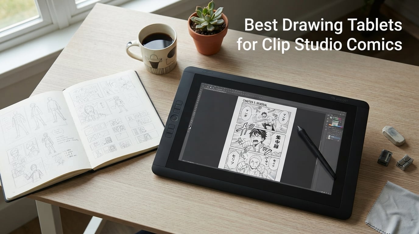 Best Drawing Tablets for Clip Studio Comics
