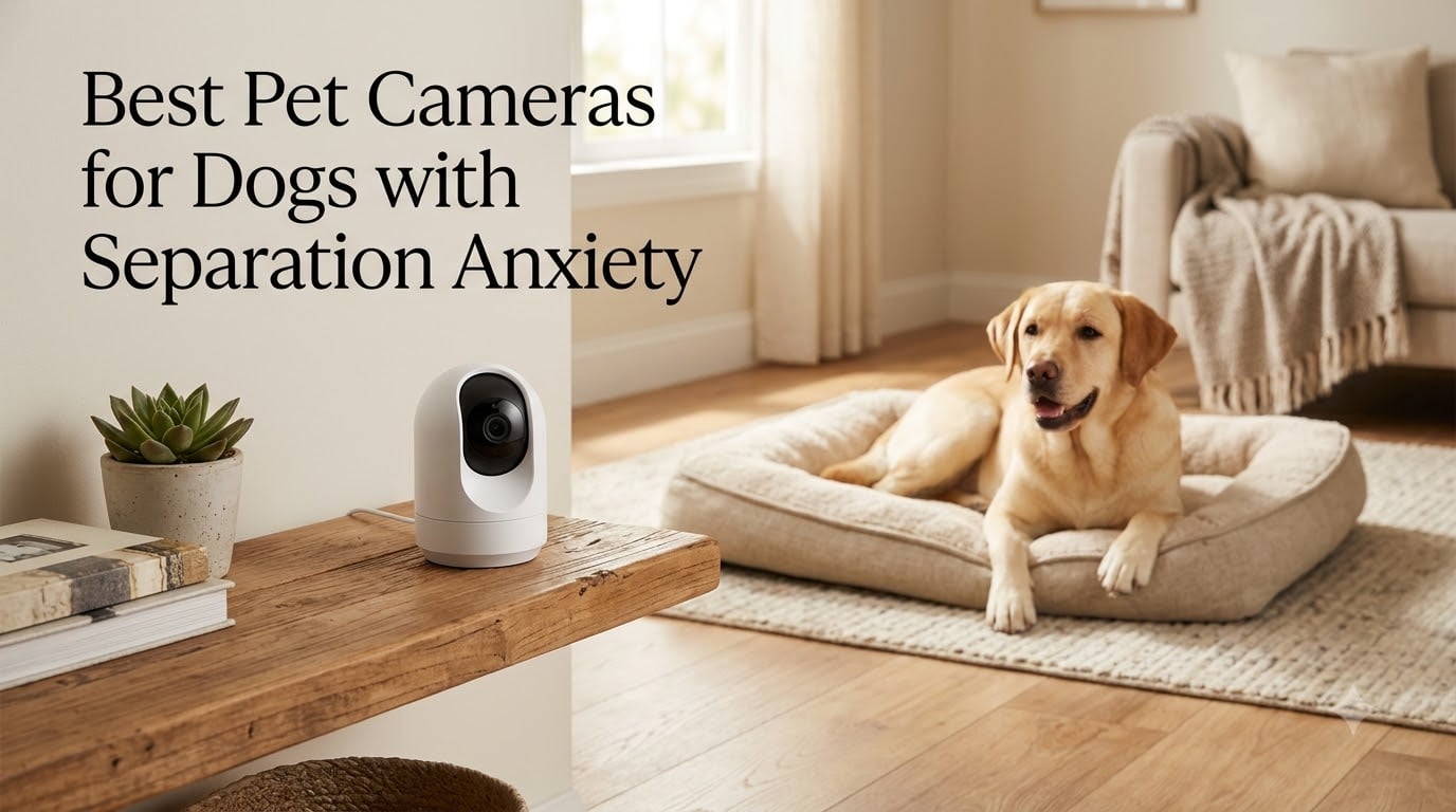 Best Pet Cameras for Dogs with Separation Anxiety