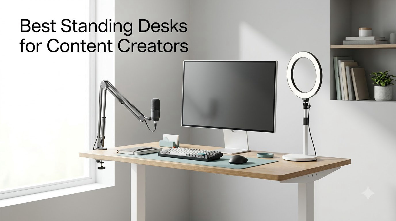 Best Standing Desks for Content Creators