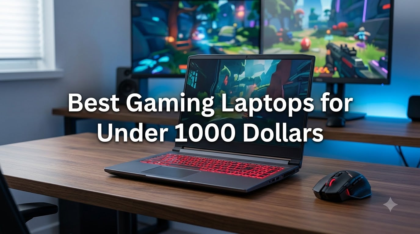 Best Gaming Laptops for Under 1000 Dollars