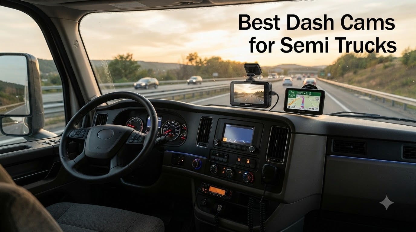 Best Dash Cams for Semi Trucks