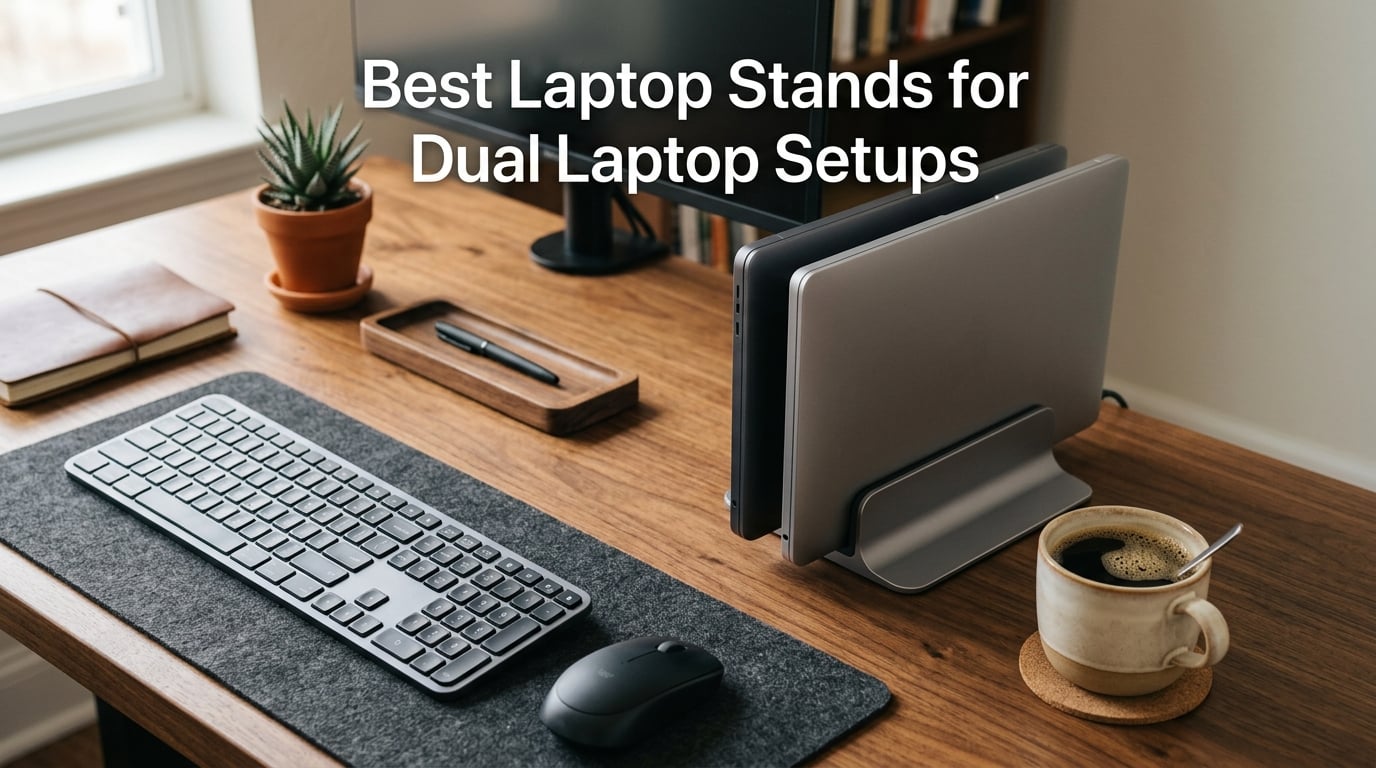 Best Laptop Stands for Dual Laptop Setups