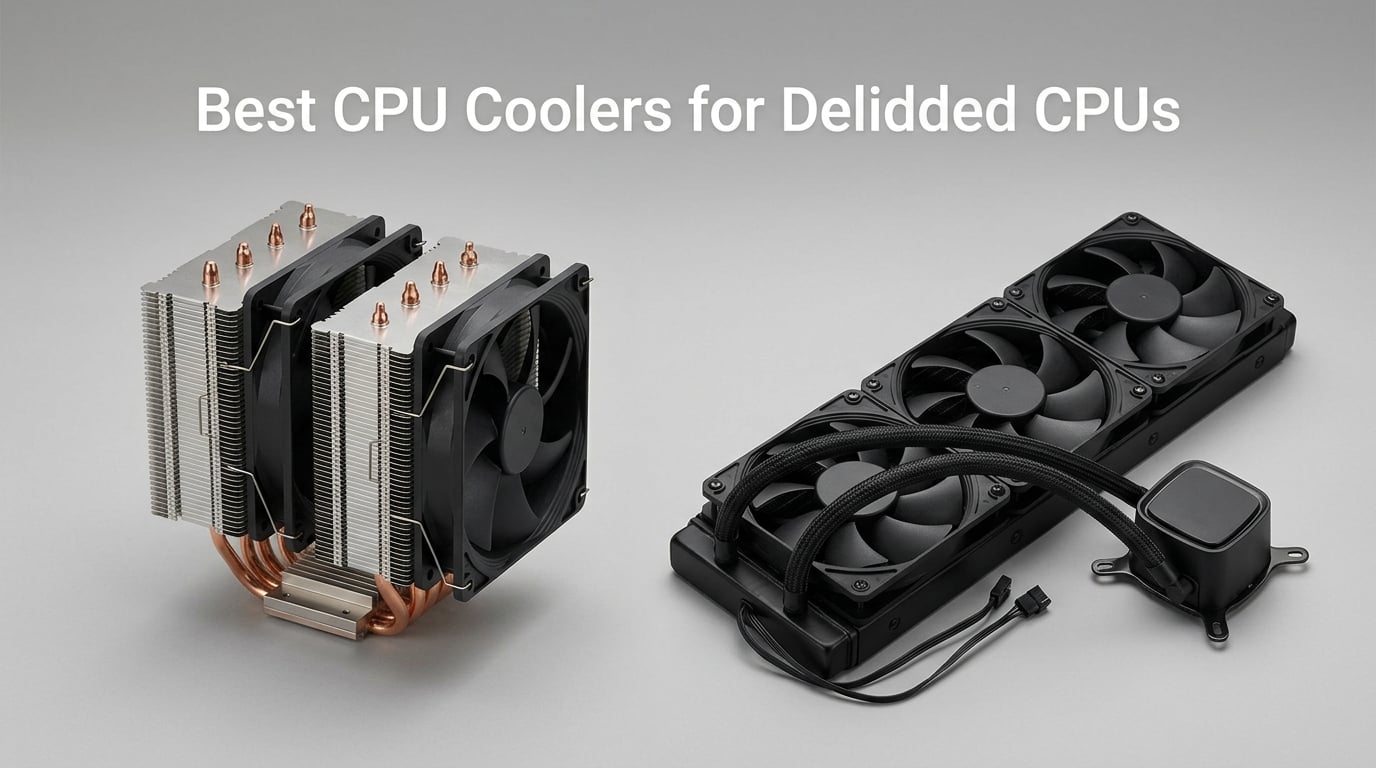 Best CPU Coolers for Delidded CPUs