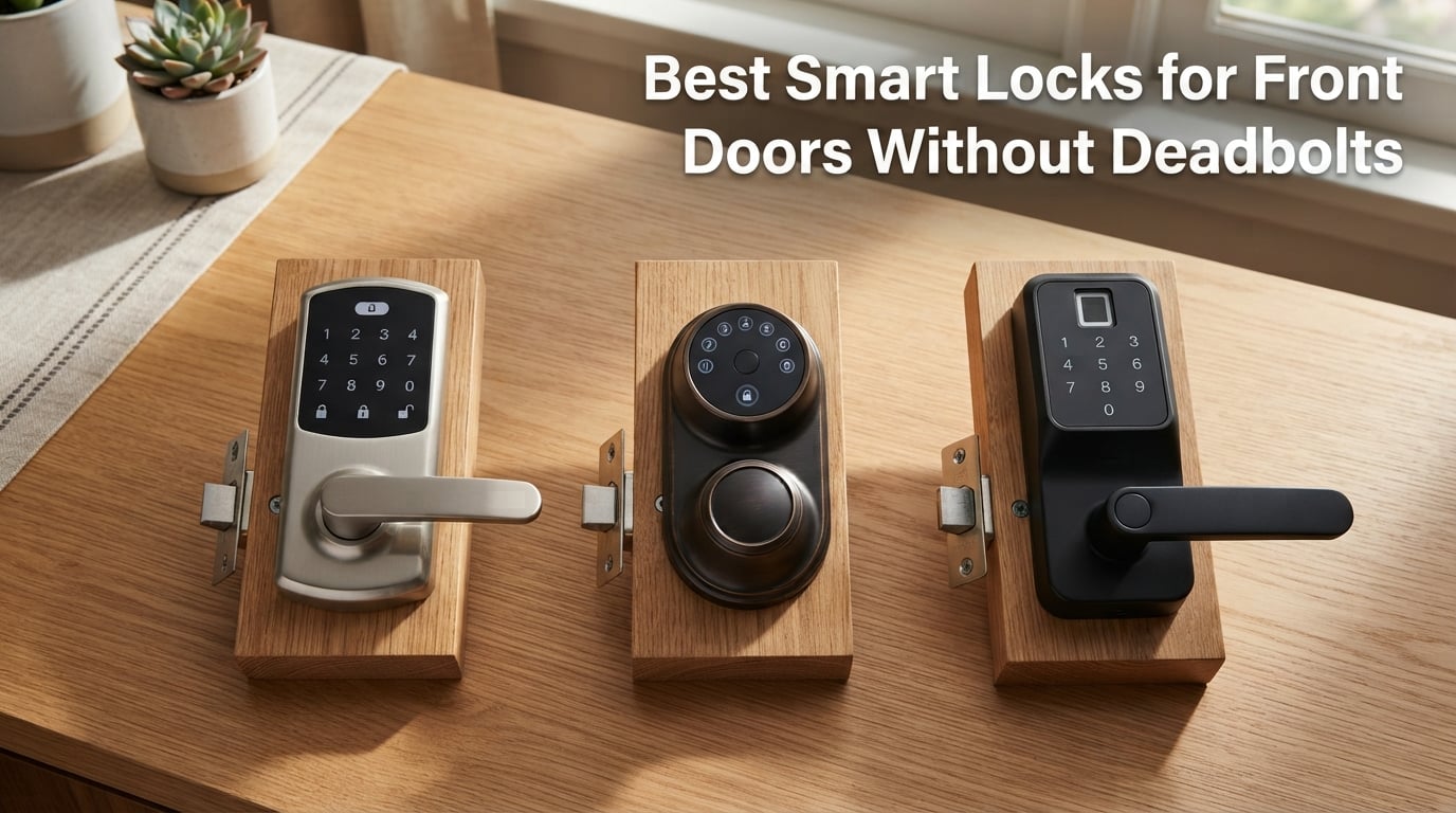 Best Smart Locks for Front Doors Without Deadbolts