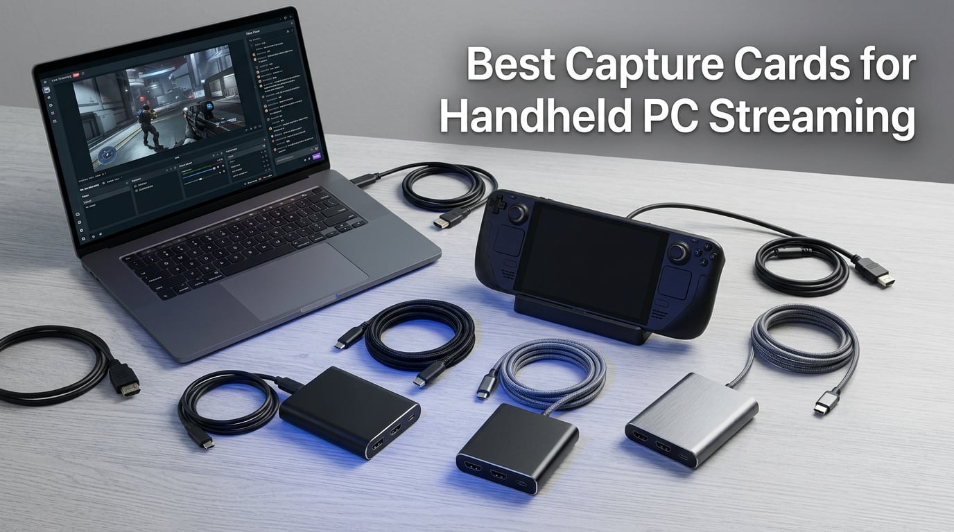 Best Capture Cards for Handheld PC Streaming