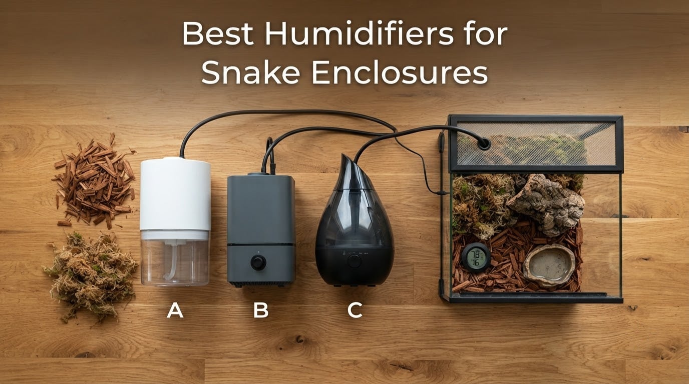 Best Humidifiers for Snake Enclosures