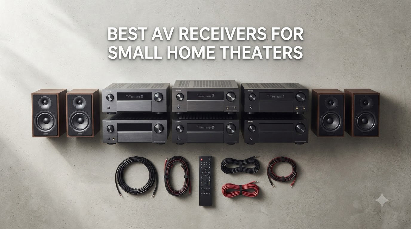 Best AV Receivers for Small Home Theaters