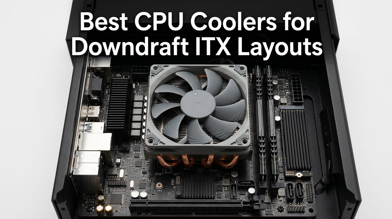 Best CPU Coolers for Downdraft ITX Layouts