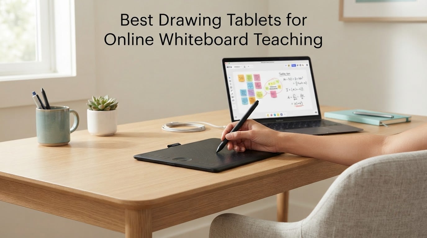 Best Drawing Tablets for Online Whiteboard Teaching