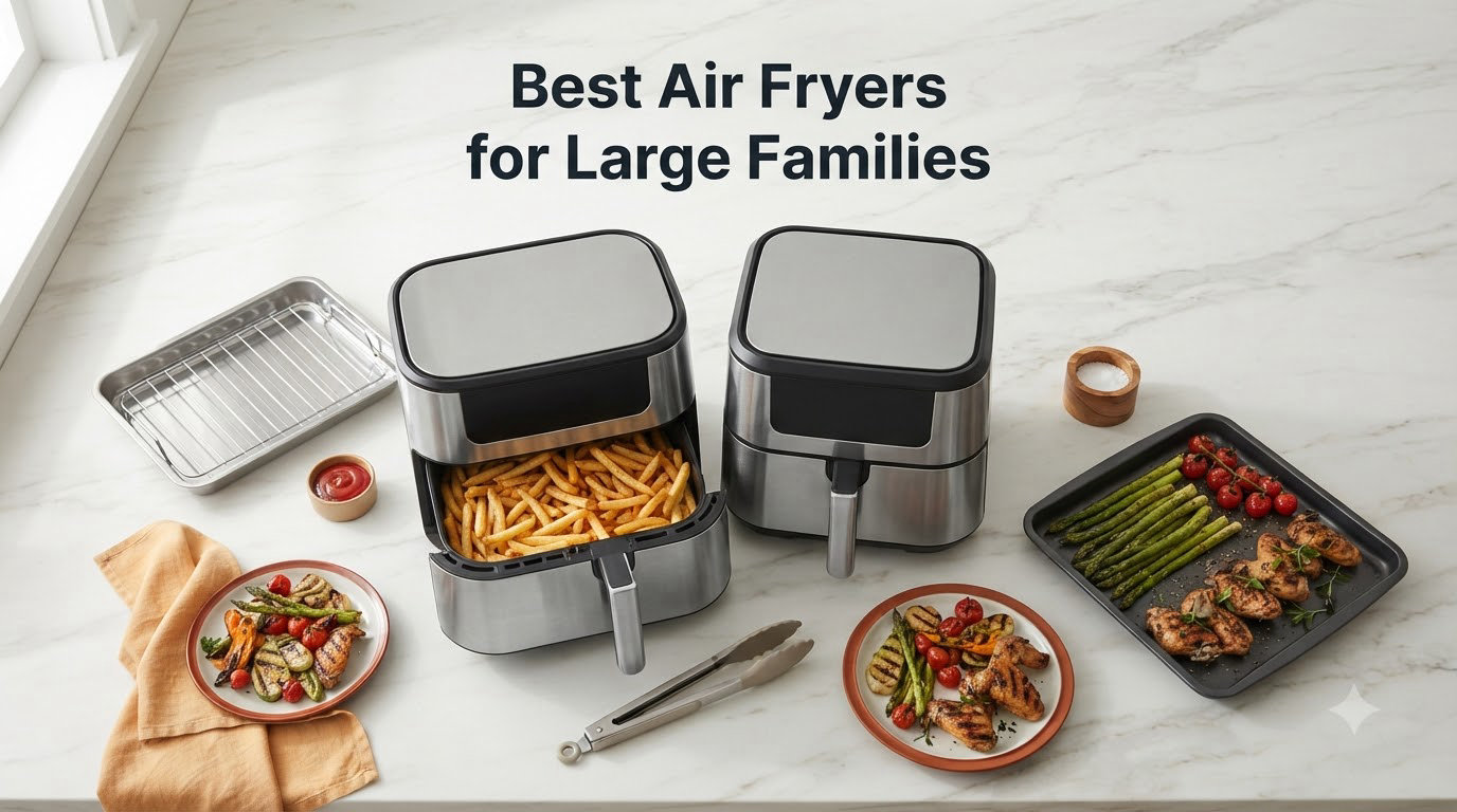 Best Air Fryers for Large Families