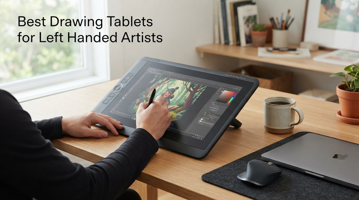 Best Drawing Tablets for Left Handed Artists
