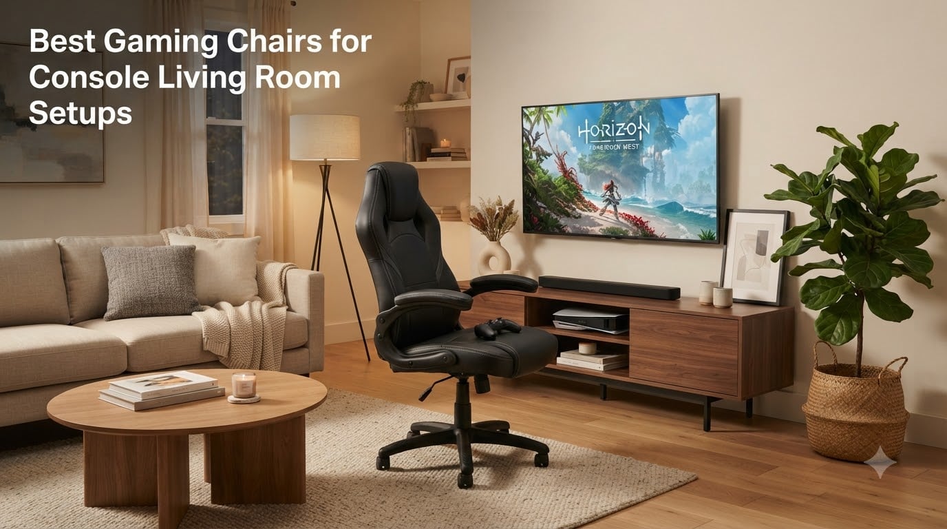 Best Gaming Chairs for Console Living Room Setups