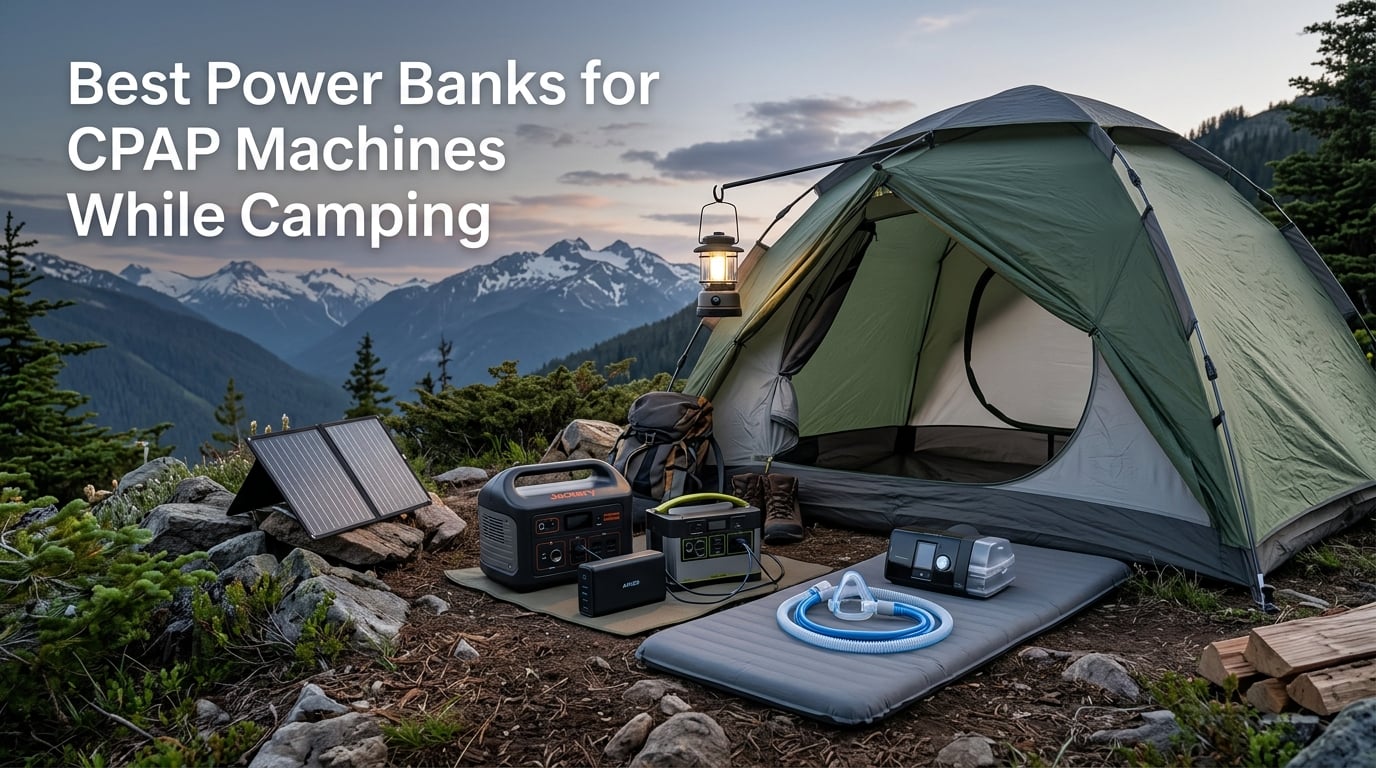 Best Power Banks for CPAP Machines While Camping