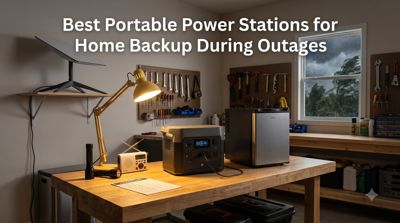 Best Portable Power Stations for Home Backup During Outages
