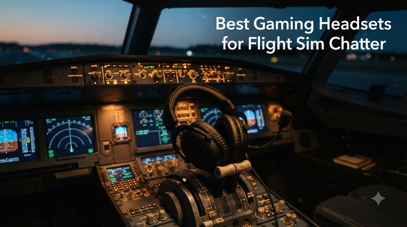 Best Gaming Headsets for Flight Sim Chatter