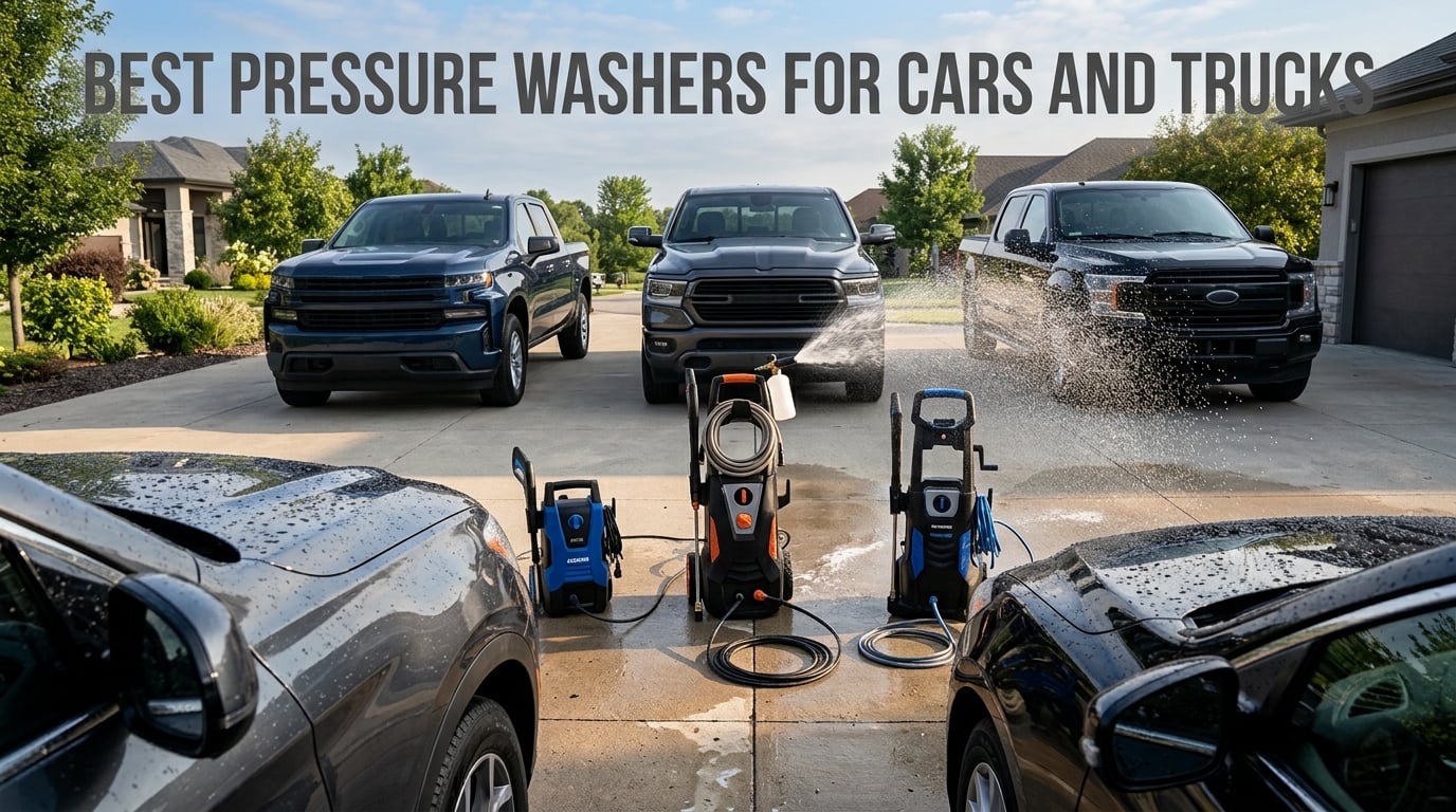 Best Pressure Washers for Cars and Trucks