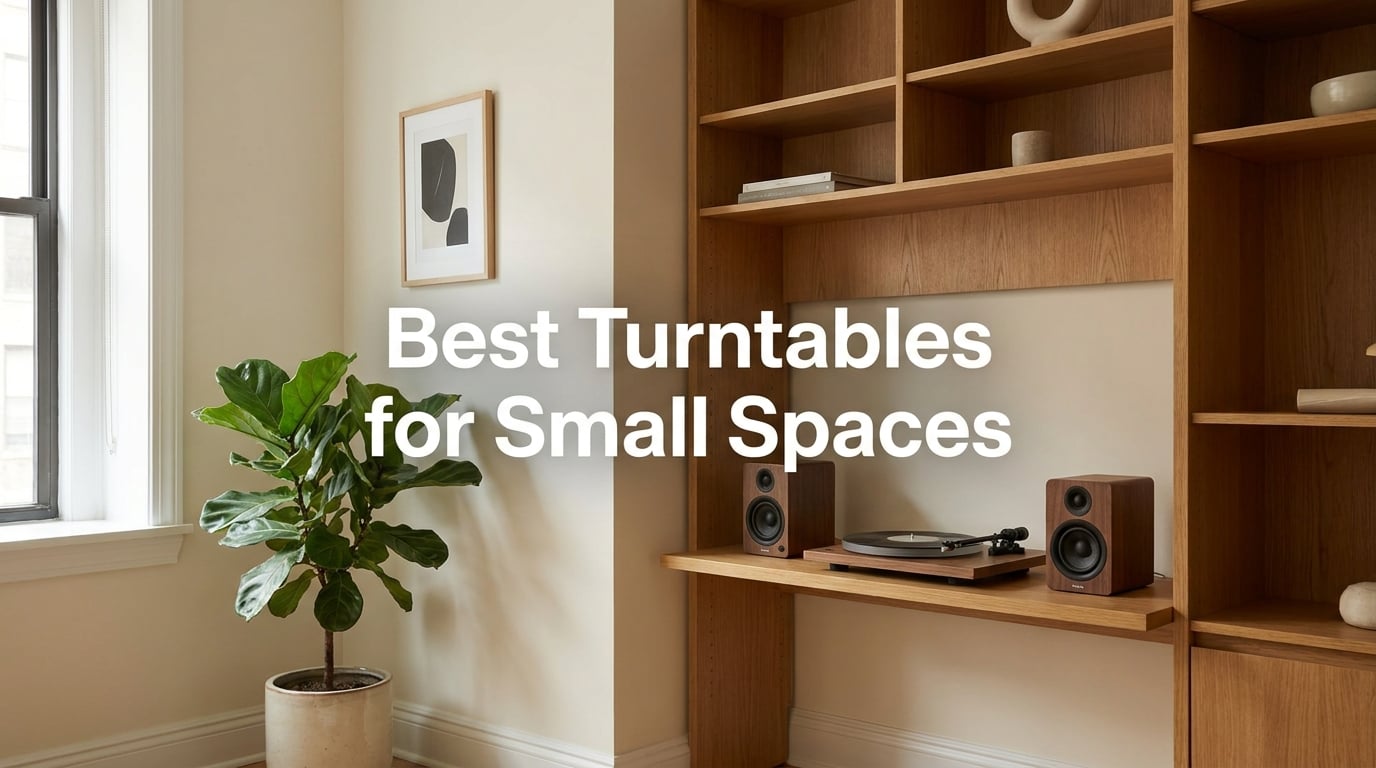 Best Turntables for Small Spaces