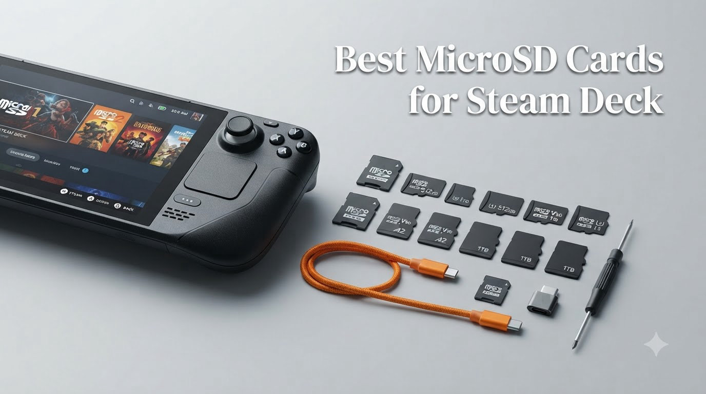 Best MicroSD Cards for Steam Deck