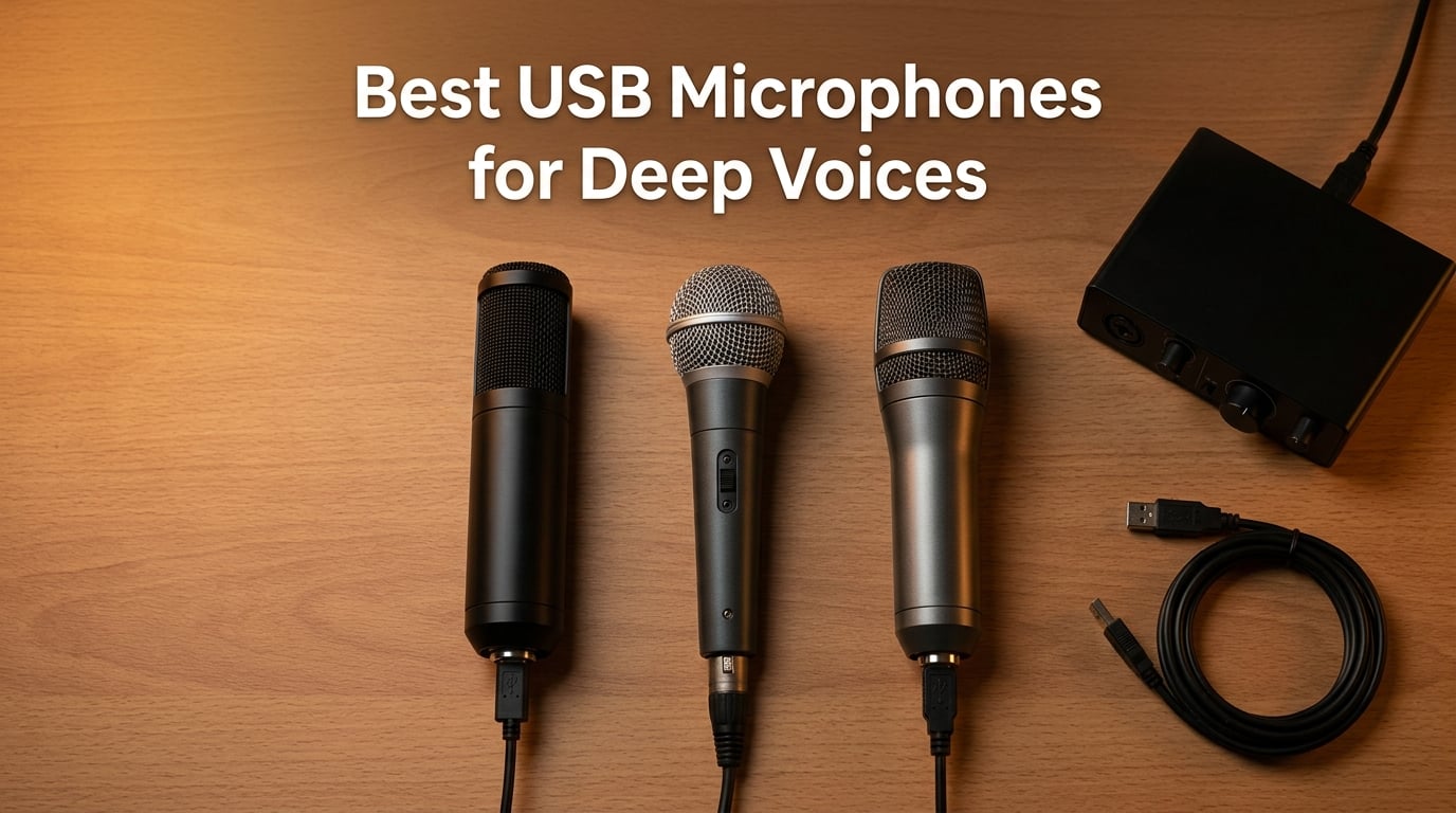 Best USB Microphones for Deep Voices