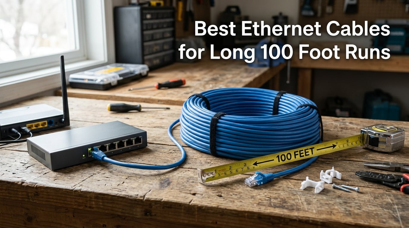 Best Ethernet Cables for Long 100 Foot Runs