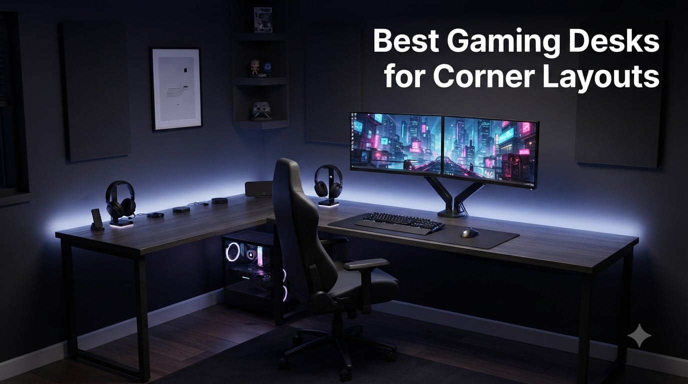 Best Gaming Desks for Corner Layouts