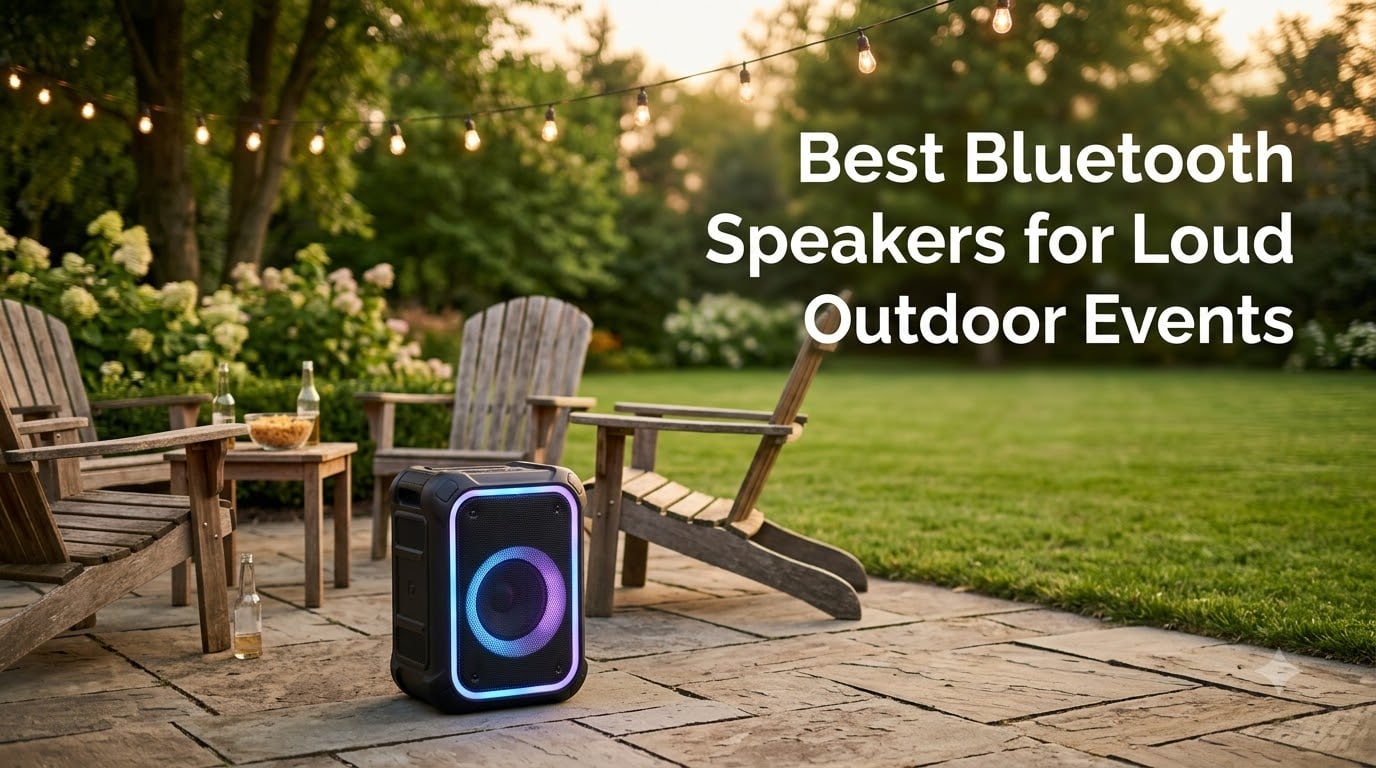 Best Bluetooth Speakers for Loud Outdoor Events