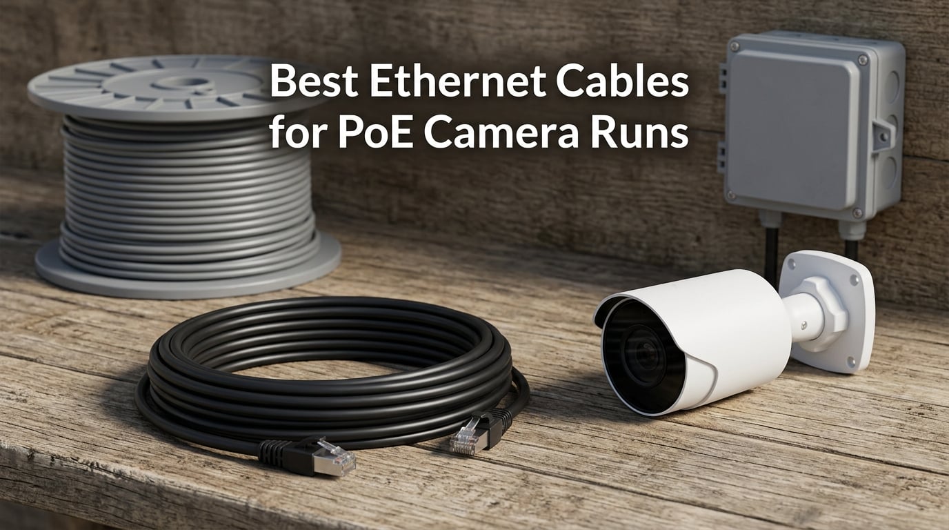 Best Ethernet Cables for PoE Camera Runs