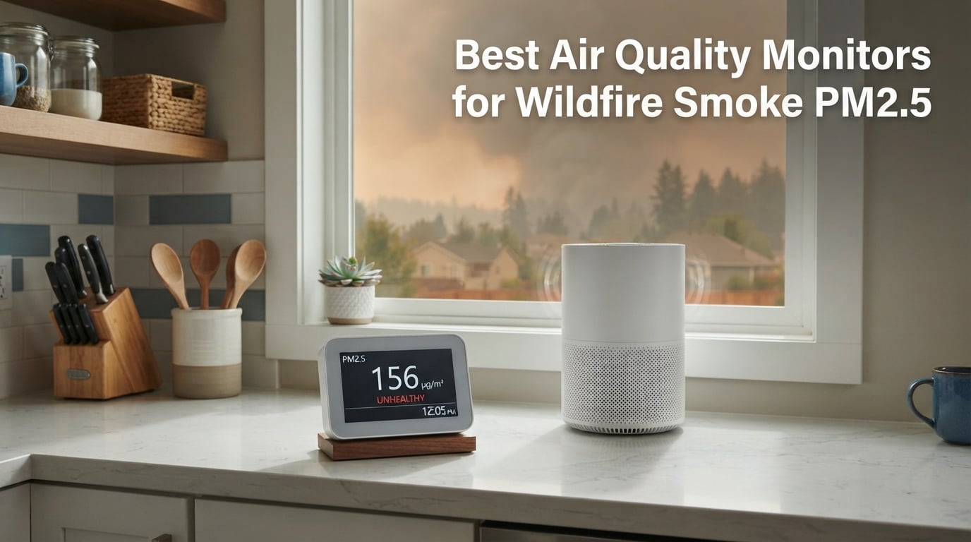 Best Air Quality Monitors for Wildfire Smoke PM2.5