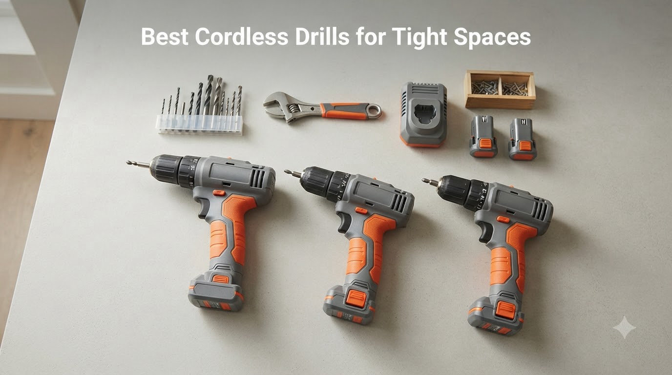 Best Cordless Drills for Tight Spaces