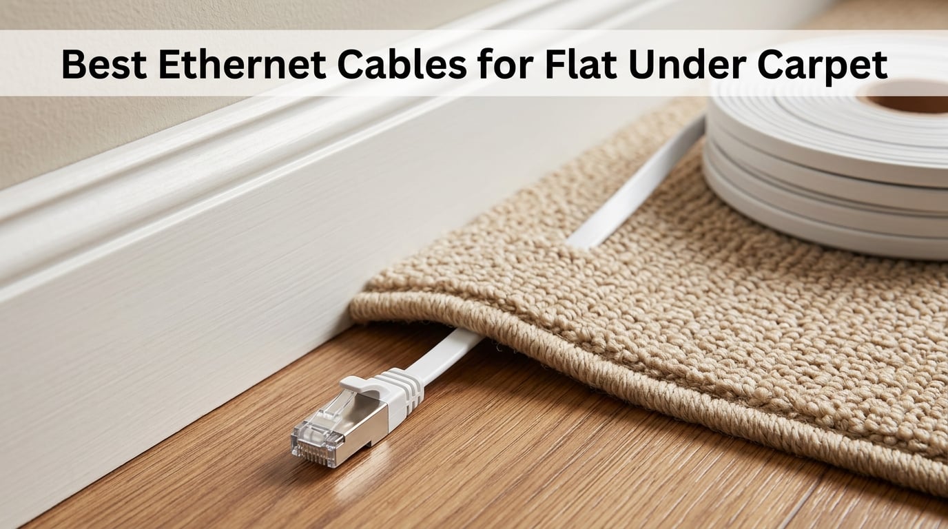 Best Ethernet Cables for Flat Under Carpet