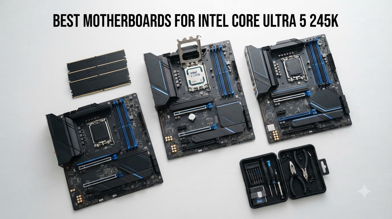 Best Motherboards for Intel Core Ultra 5 245K